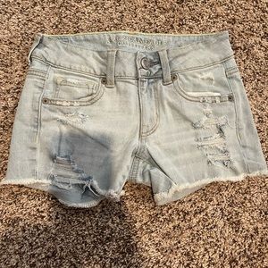 American eagle jean shorts